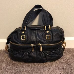 BCBG Max Azria Black Satchel